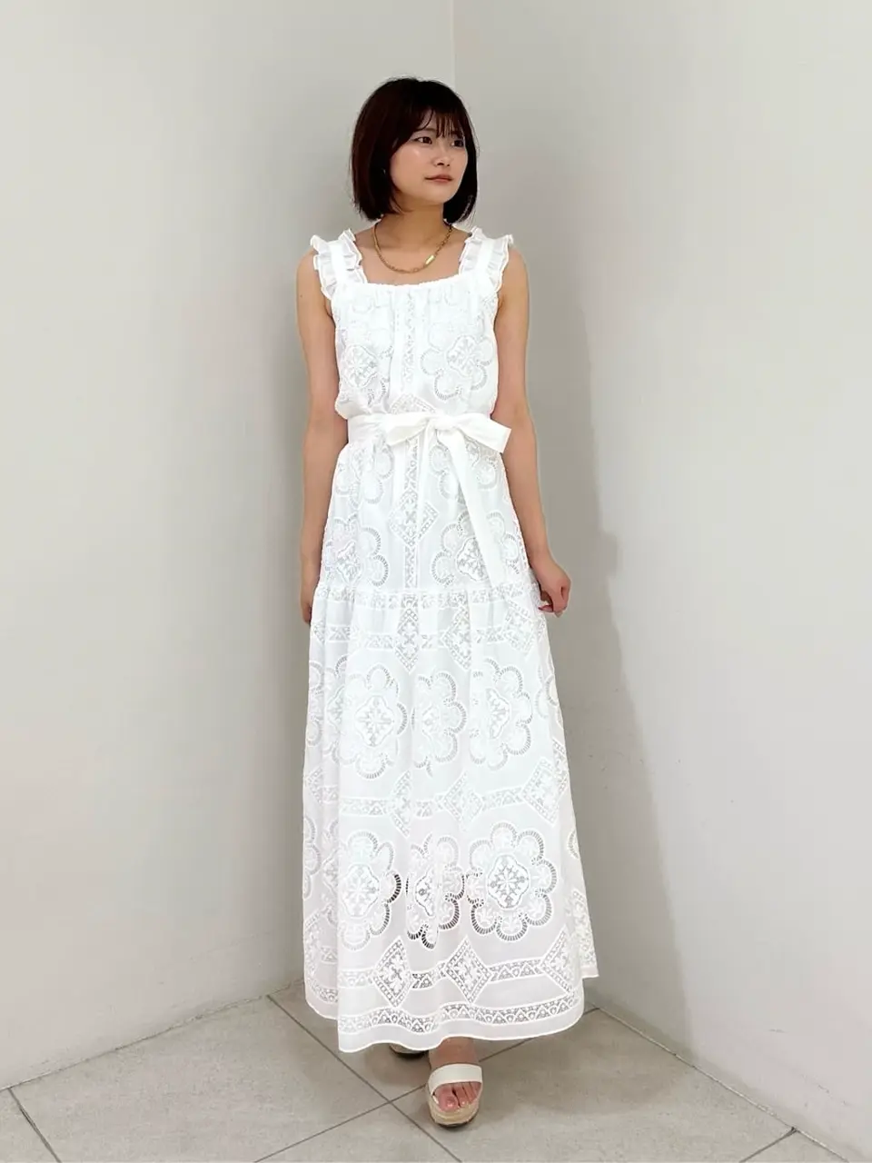 GRACE CONTINENTAL MORITA AI コーディネート画像