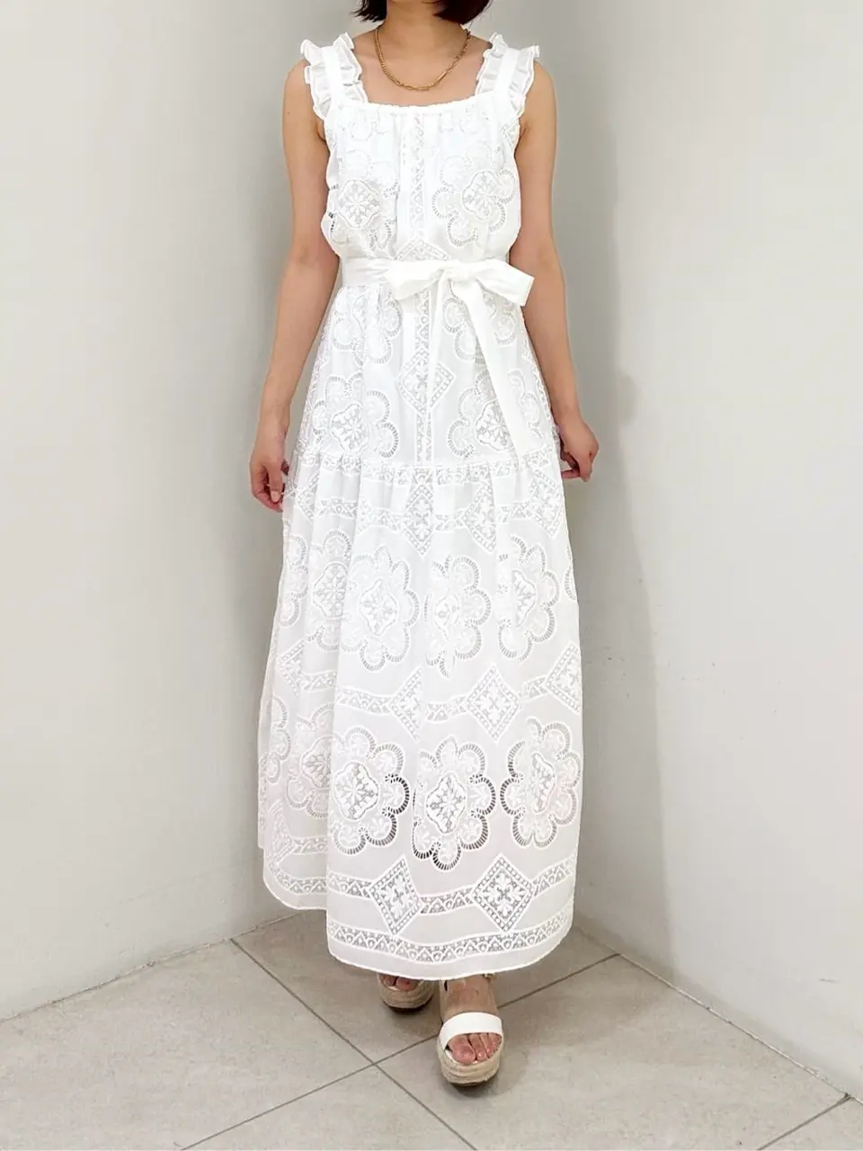 GRACE CONTINENTAL MORITA AI コーディネート画像