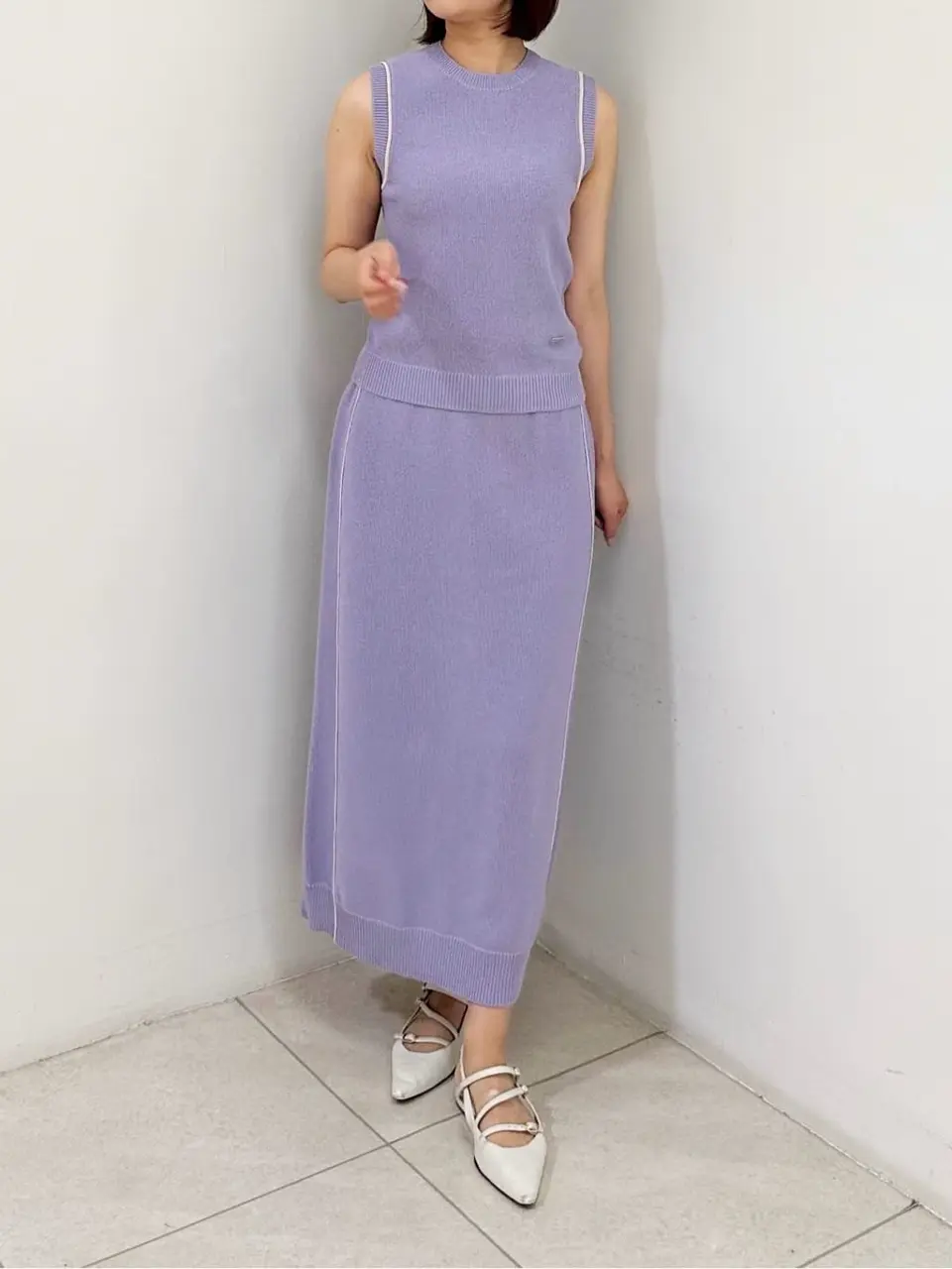 GRACE CONTINENTAL MORITA AI コーディネート画像