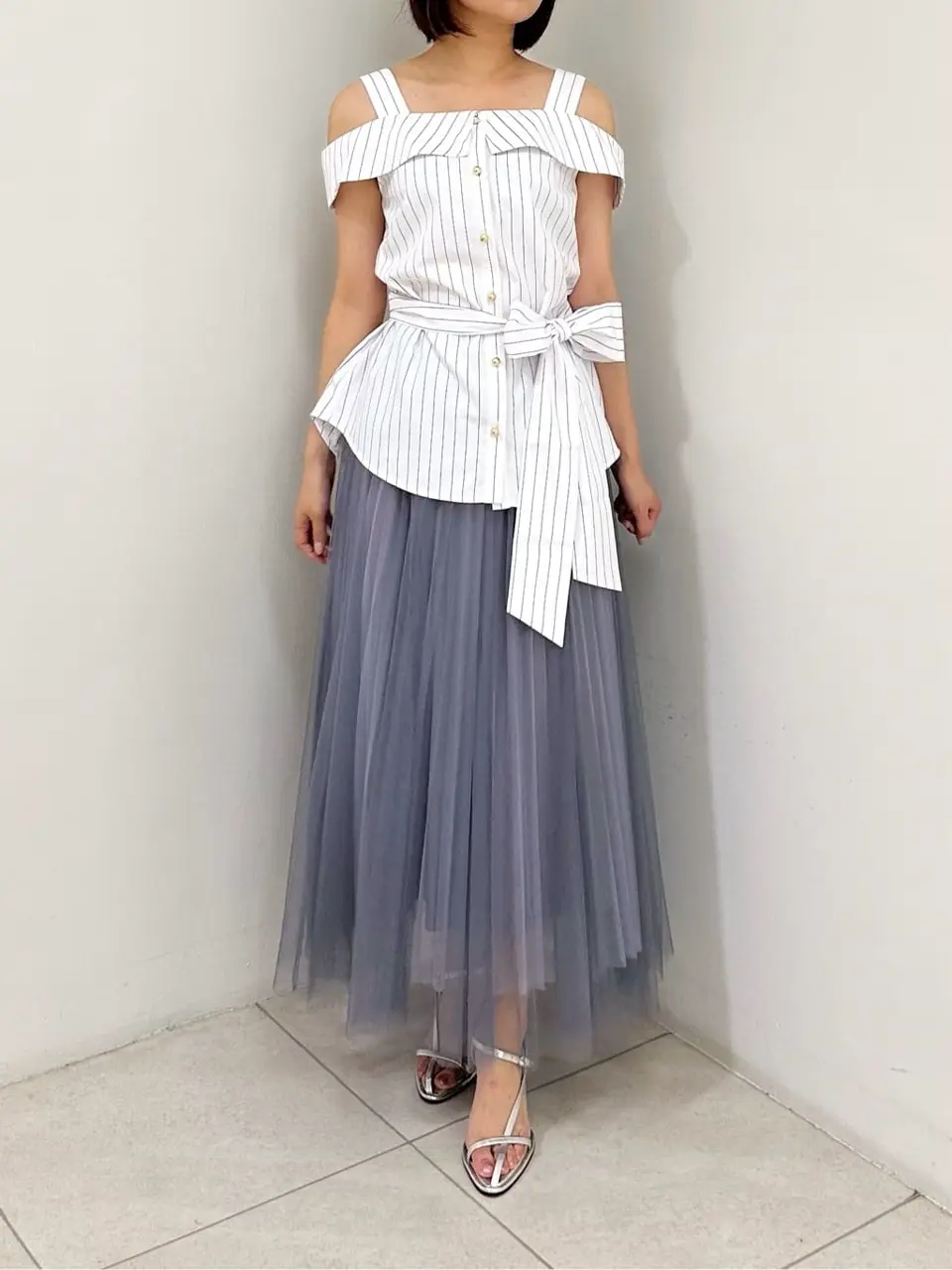 GRACE CONTINENTAL MORITA AI コーディネート画像