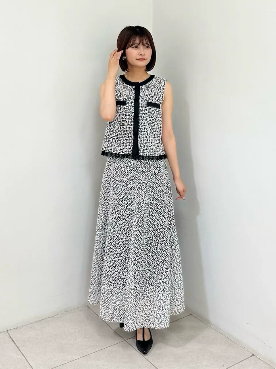 GRACE CONTINENTAL MORITA AI コーディネート画像