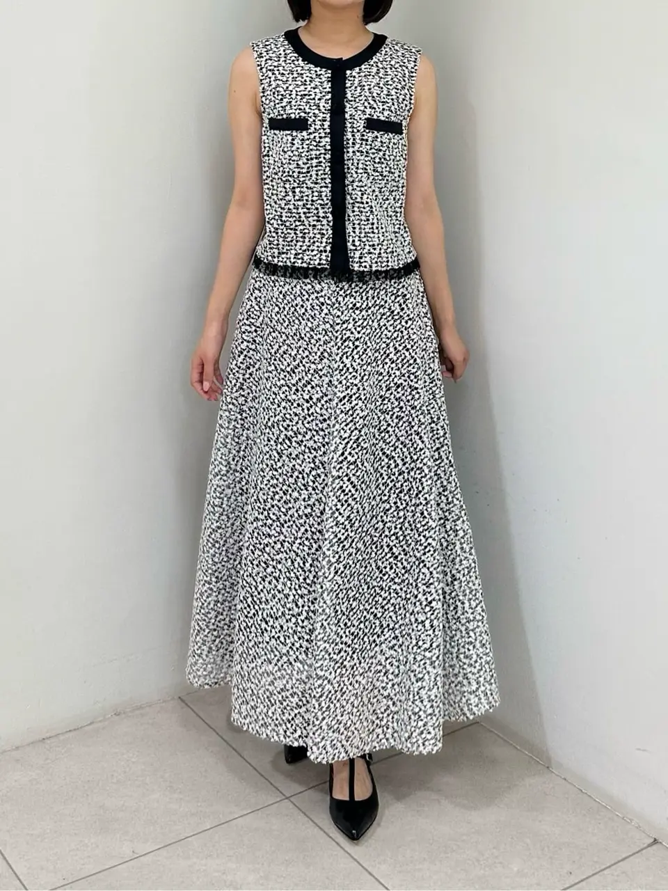 GRACE CONTINENTAL MORITA AI コーディネート画像