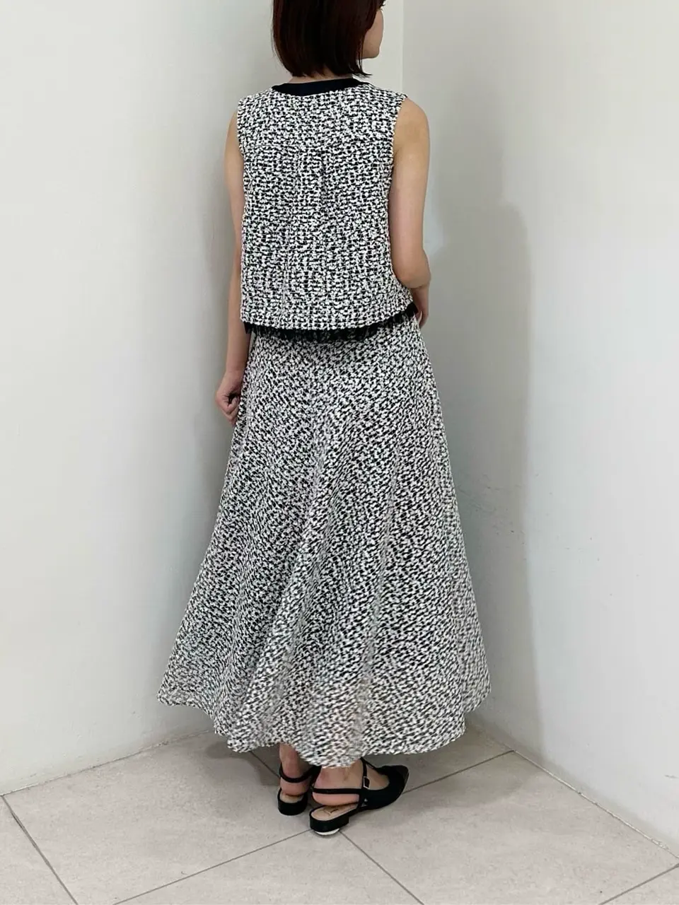 GRACE CONTINENTAL MORITA AI コーディネート画像