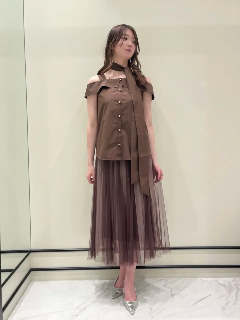 GRACE CONTINENTAL Hotei コーディネート画像