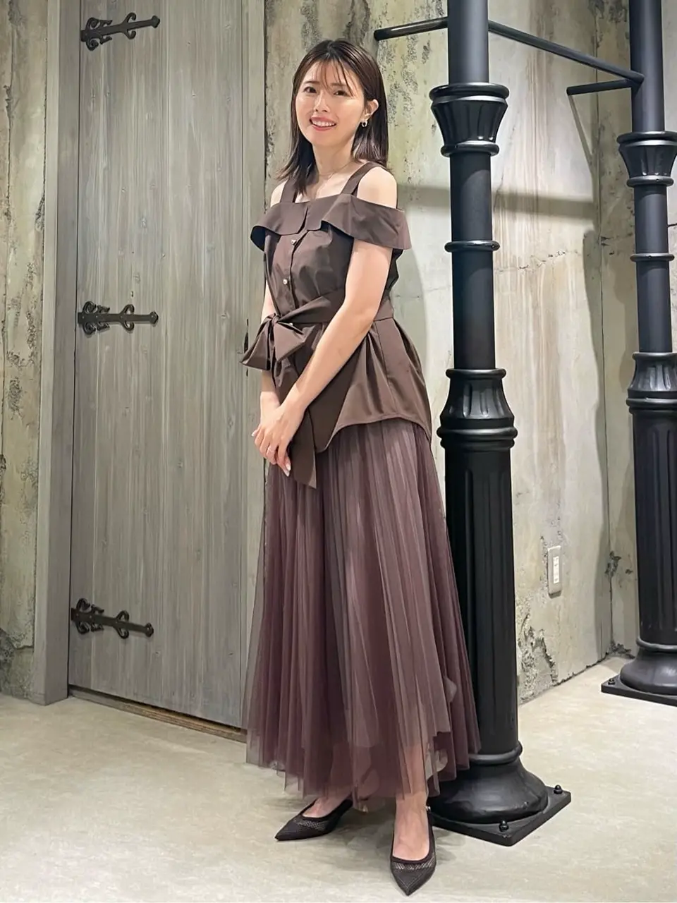 GRACE CONTINENTAL minami コーディネート画像