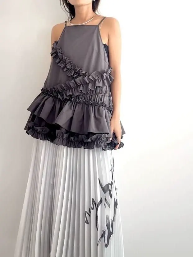 GRACE CONTINENTAL yukimi yonee コーディネート画像