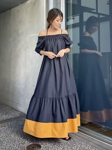 GRACE CONTINENTAL yukimi yonee コーディネート画像