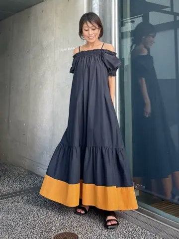 GRACE CONTINENTAL yukimi yonee コーディネート画像