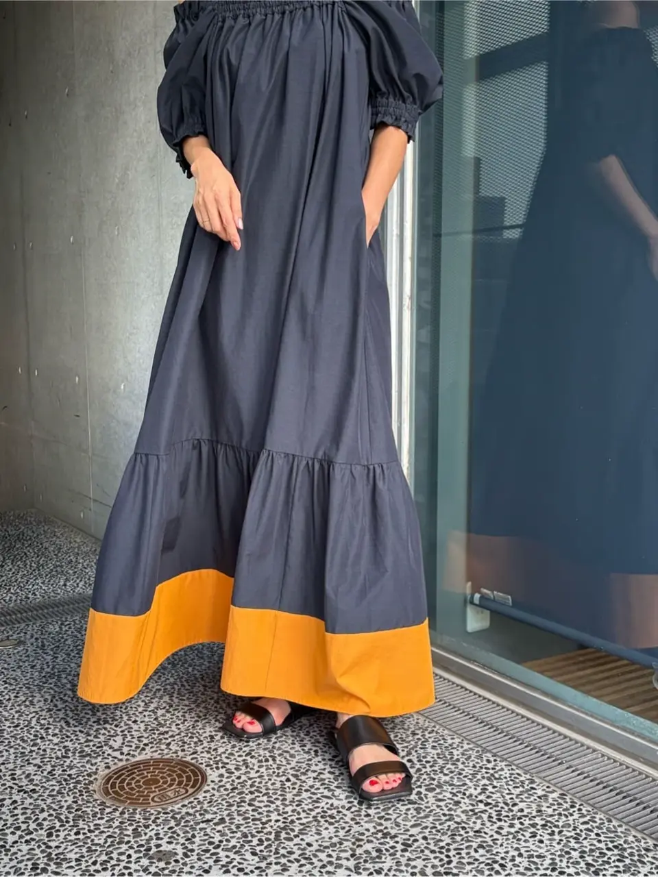 GRACE CONTINENTAL yukimi yonee コーディネート画像