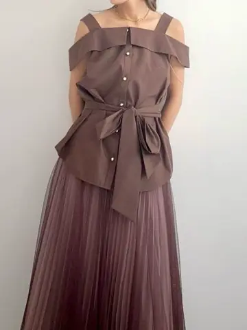 GRACE CONTINENTAL yukimi yonee コーディネート画像