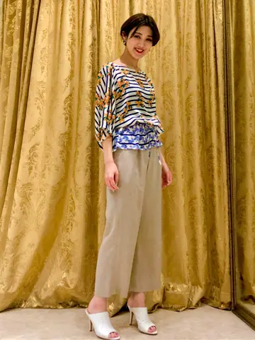 GRACE CONTINENTAL A.FUKUDA コーディネート画像