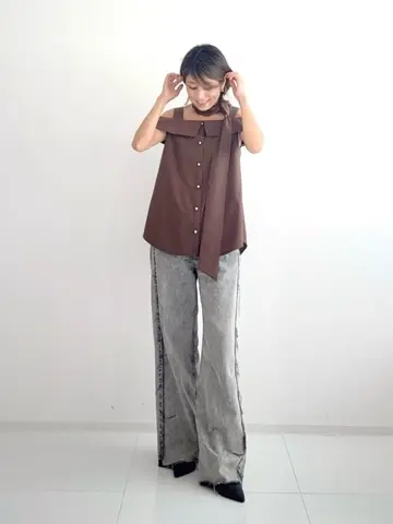 GRACE CONTINENTAL yukimi yonee コーディネート画像