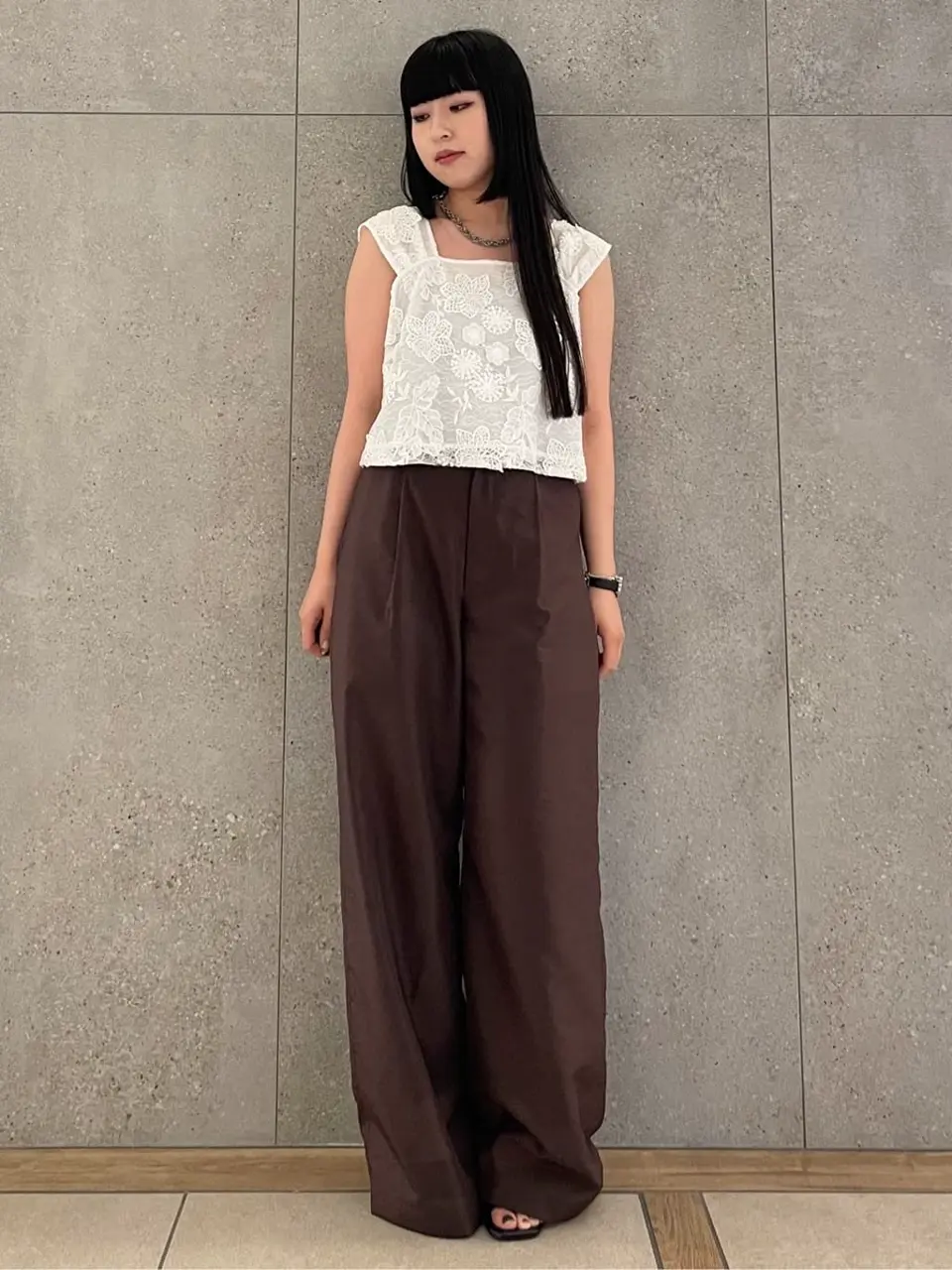 GRACE CONTINENTAL 清水　杏梨 コーディネート画像