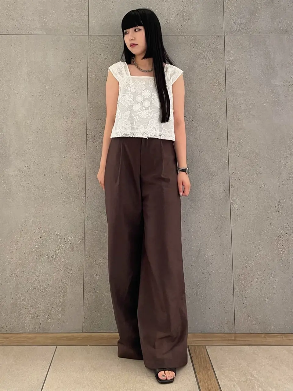 GRACE CONTINENTAL 清水　杏梨 コーディネート画像