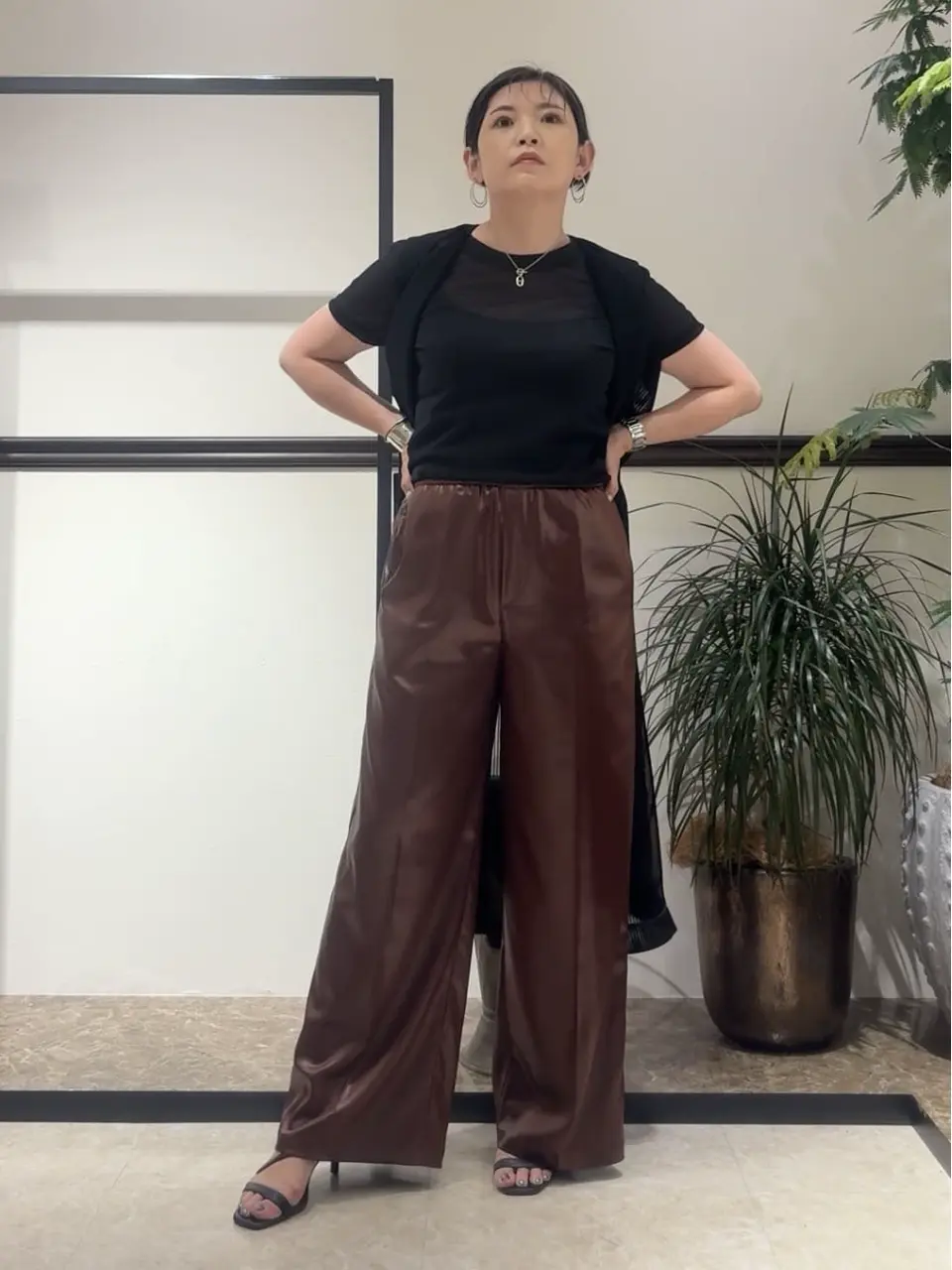 GRACE CONTINENTAL N.YURI コーディネート画像