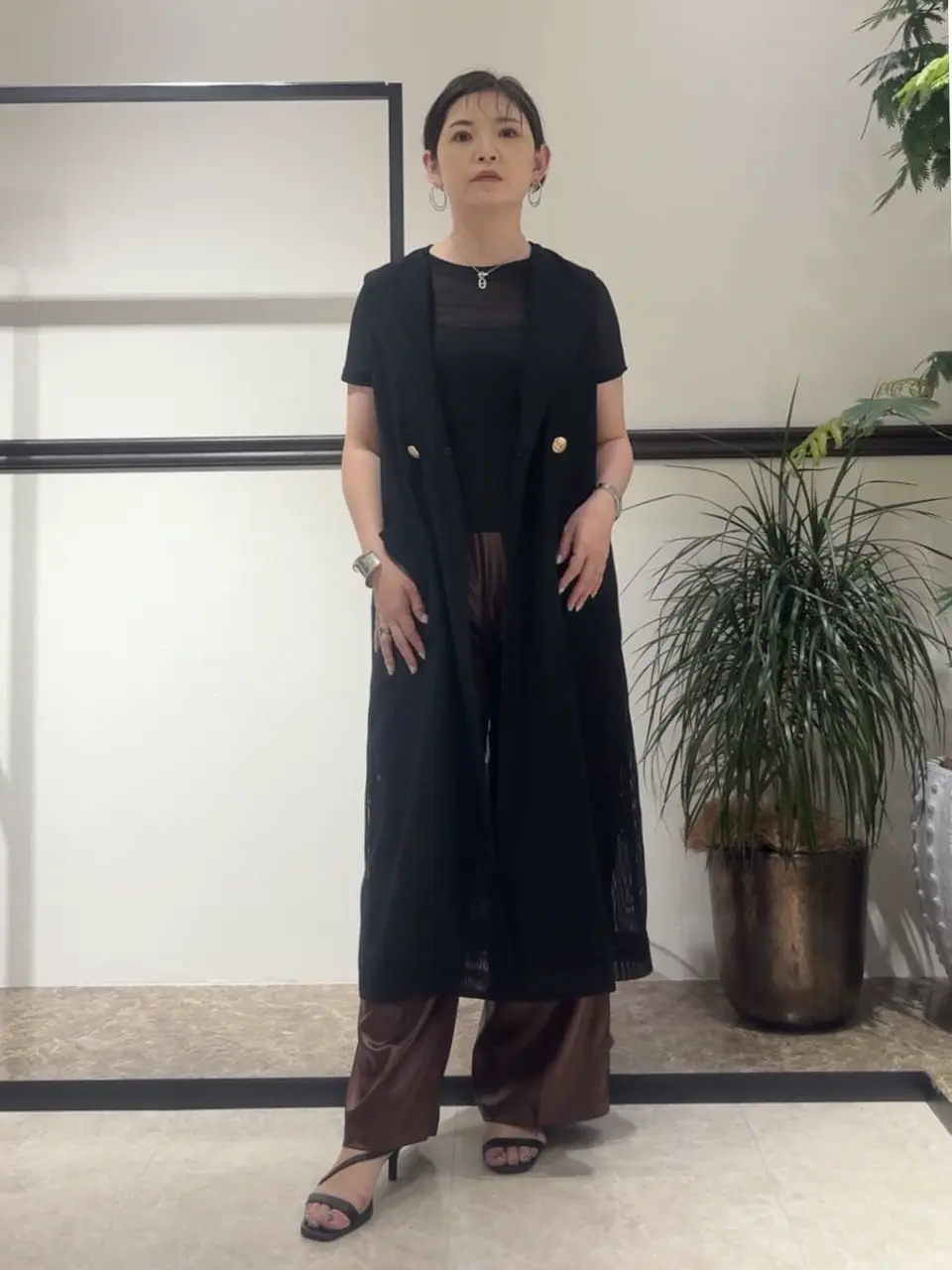 GRACE CONTINENTAL N.YURI コーディネート画像