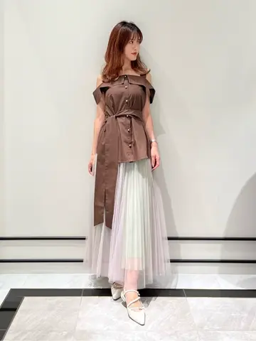 GRACE CONTINENTAL A.Kameyama コーディネート画像