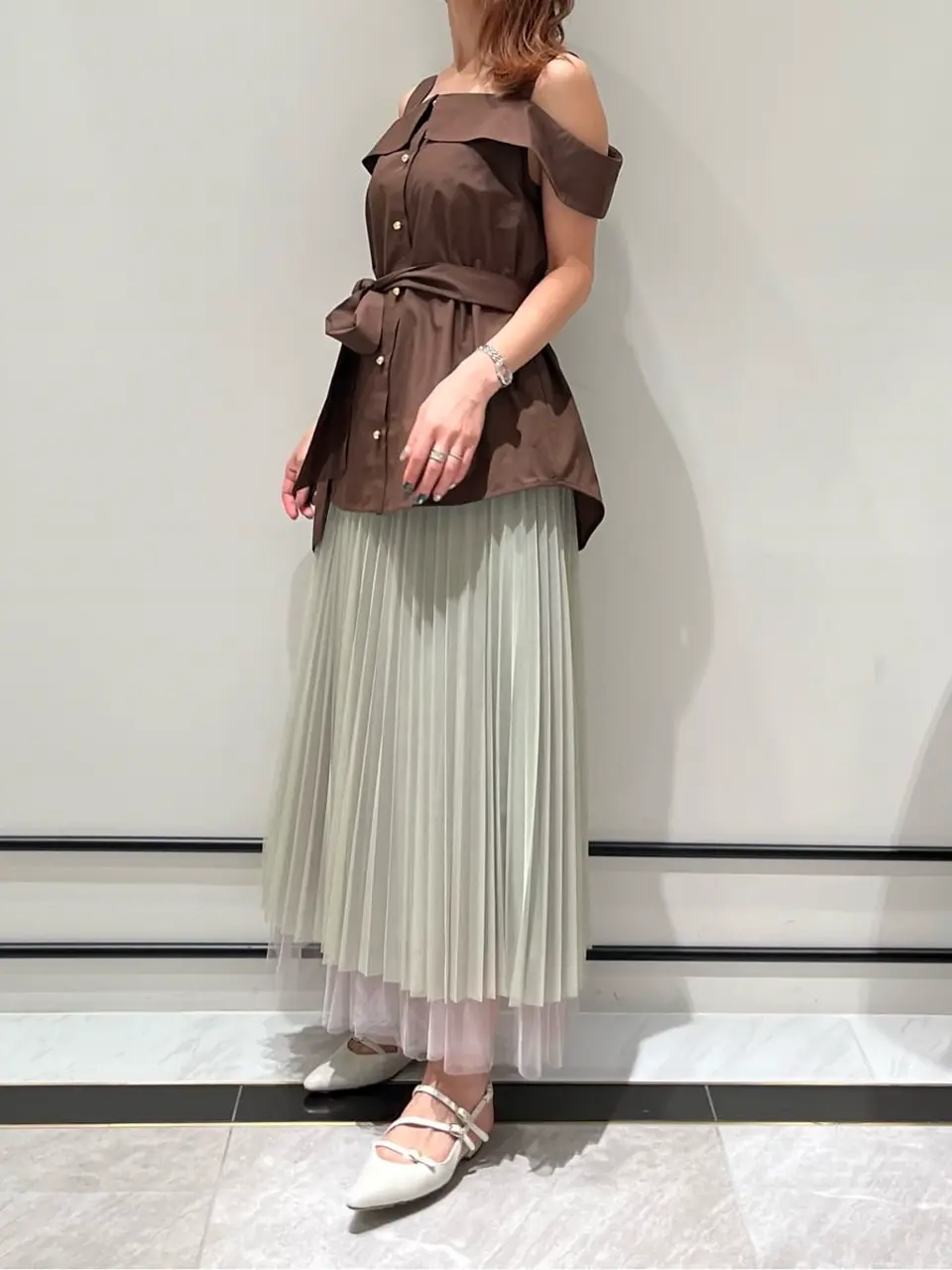 GRACE CONTINENTAL A.Kameyama コーディネート画像