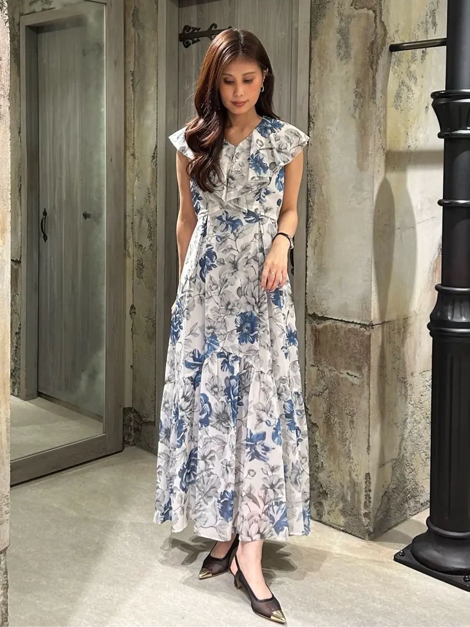 GRACE CONTINENTAL 志田　悠 コーディネート画像