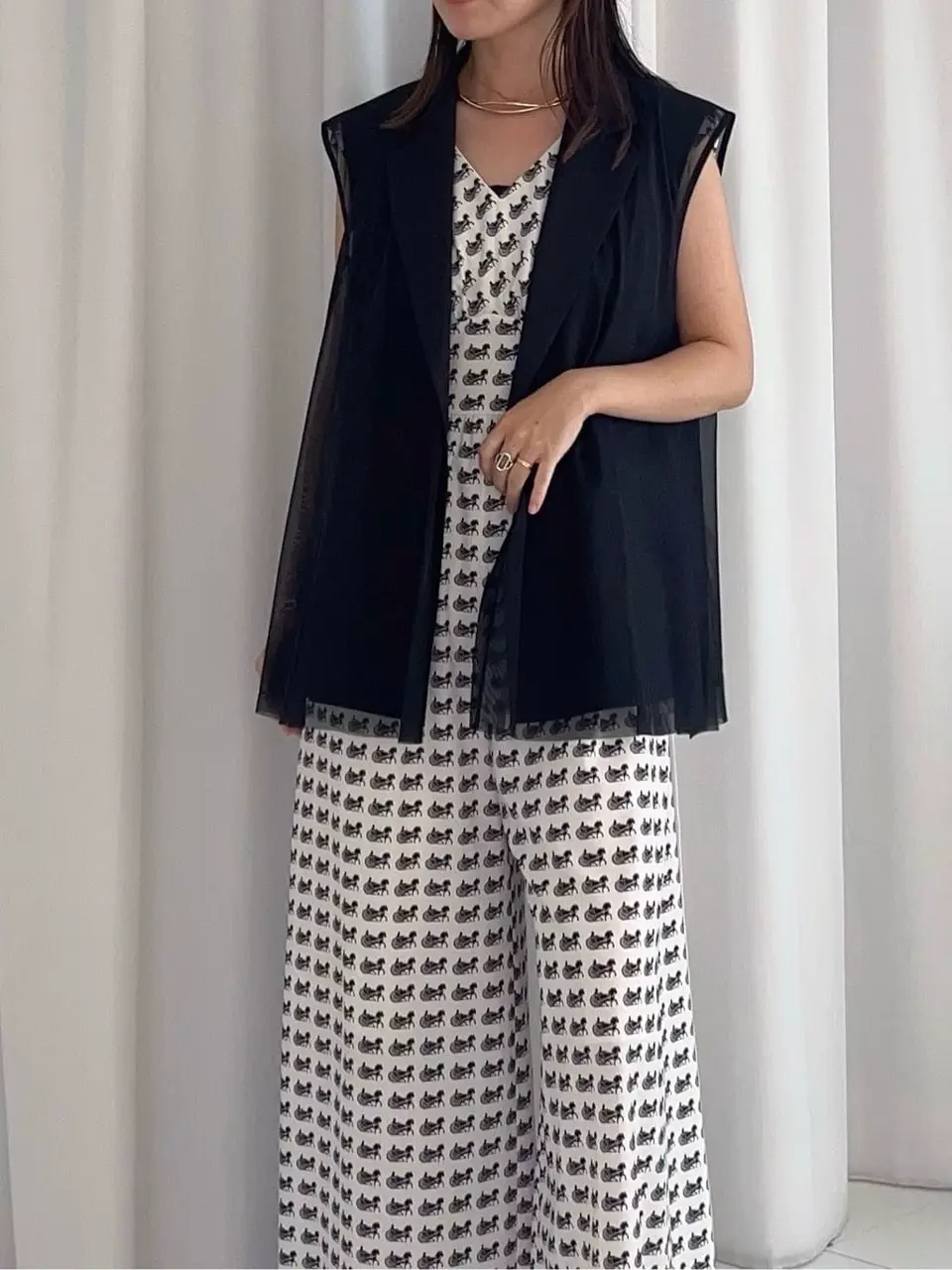 GRACE CONTINENTAL 古川温子 コーディネート画像