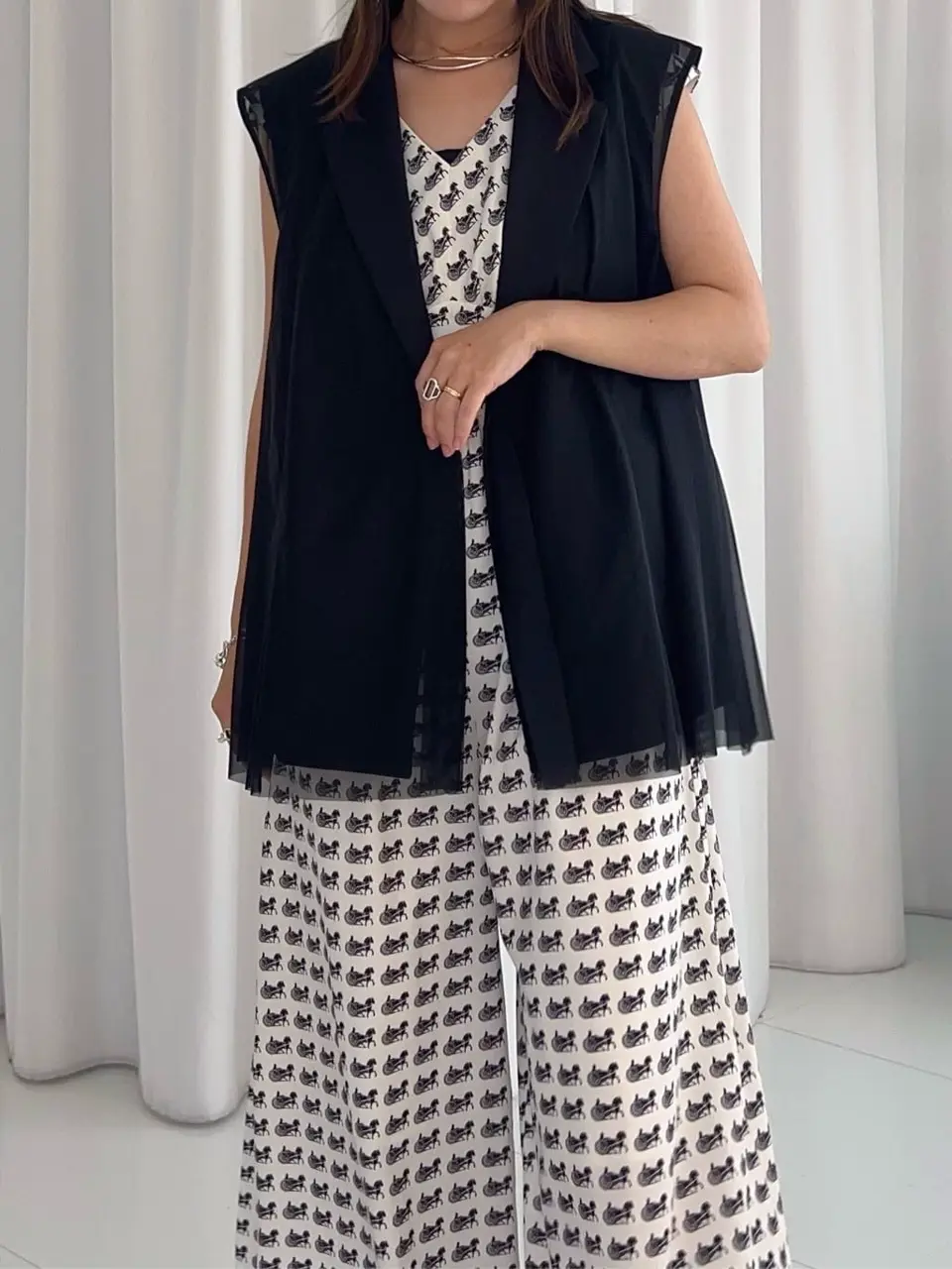 GRACE CONTINENTAL 古川温子 コーディネート画像