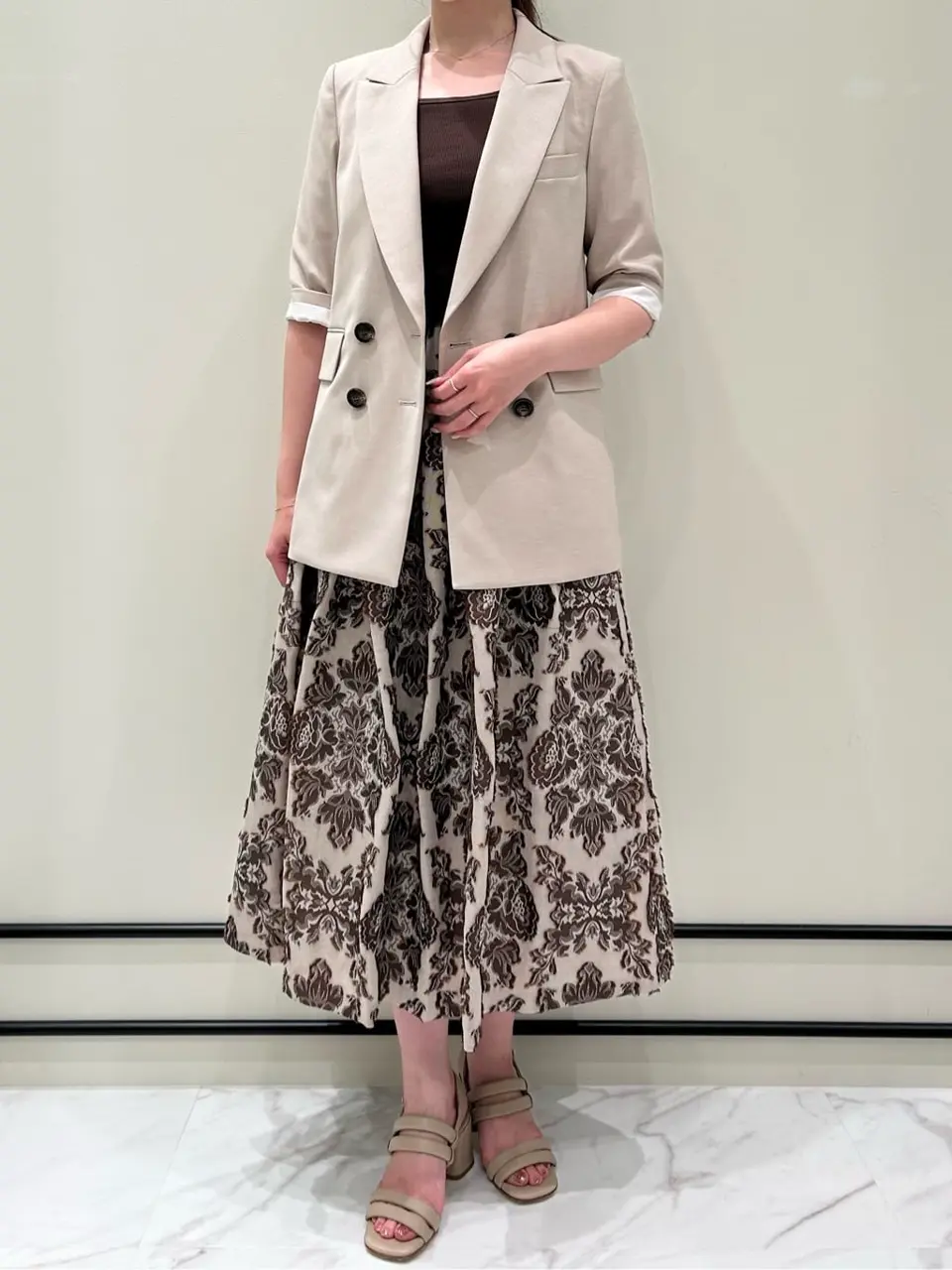 GRACE CONTINENTAL Taura コーディネート画像