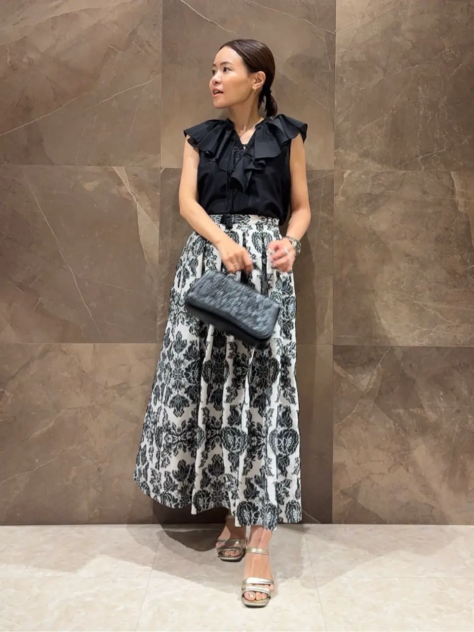 GRACE CONTINENTAL 穐山　香織 コーディネート画像