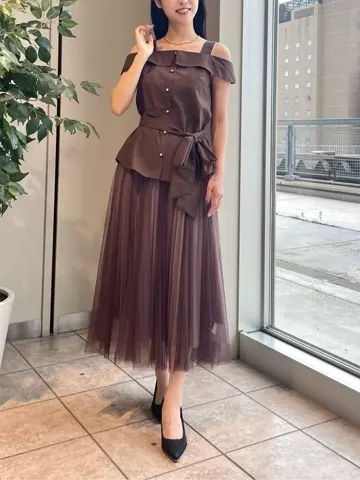 GRACE CONTINENTAL 端場　わかな コーディネート画像