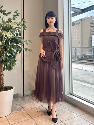 GRACE CONTINENTAL 端場　わかな コーディネート画像