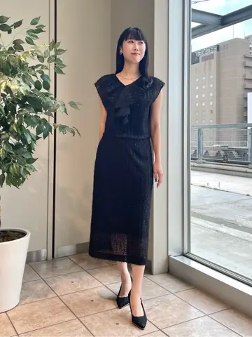 GRACE CONTINENTAL 端場　わかな コーディネート画像