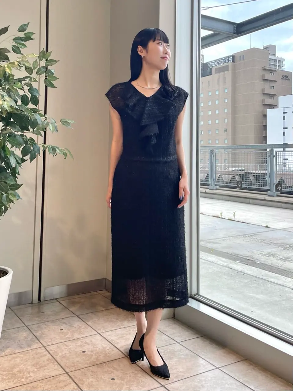 GRACE CONTINENTAL 端場　わかな コーディネート画像