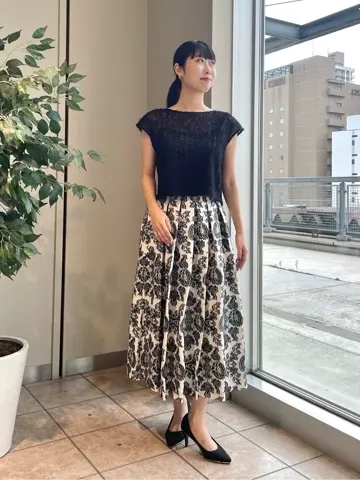 GRACE CONTINENTAL 端場　わかな コーディネート画像