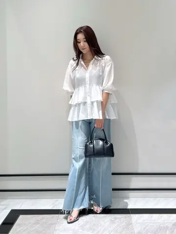 GRACE CONTINENTAL MOMOKO コーディネート画像