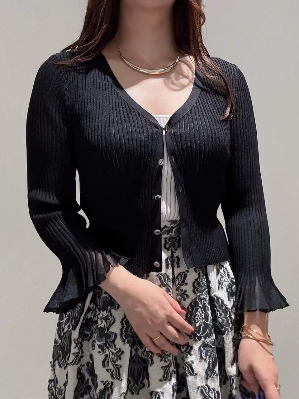 GRACE CONTINENTAL MOMOKO コーディネート画像