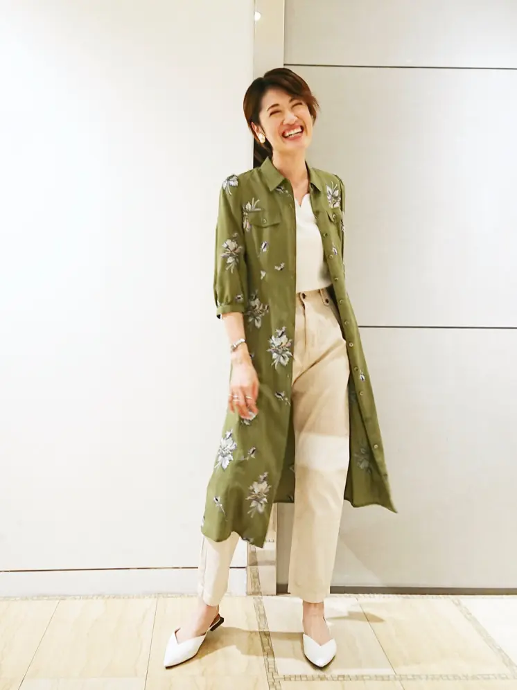 GRACE CONTINENTAL 今野　志保 コーディネート画像