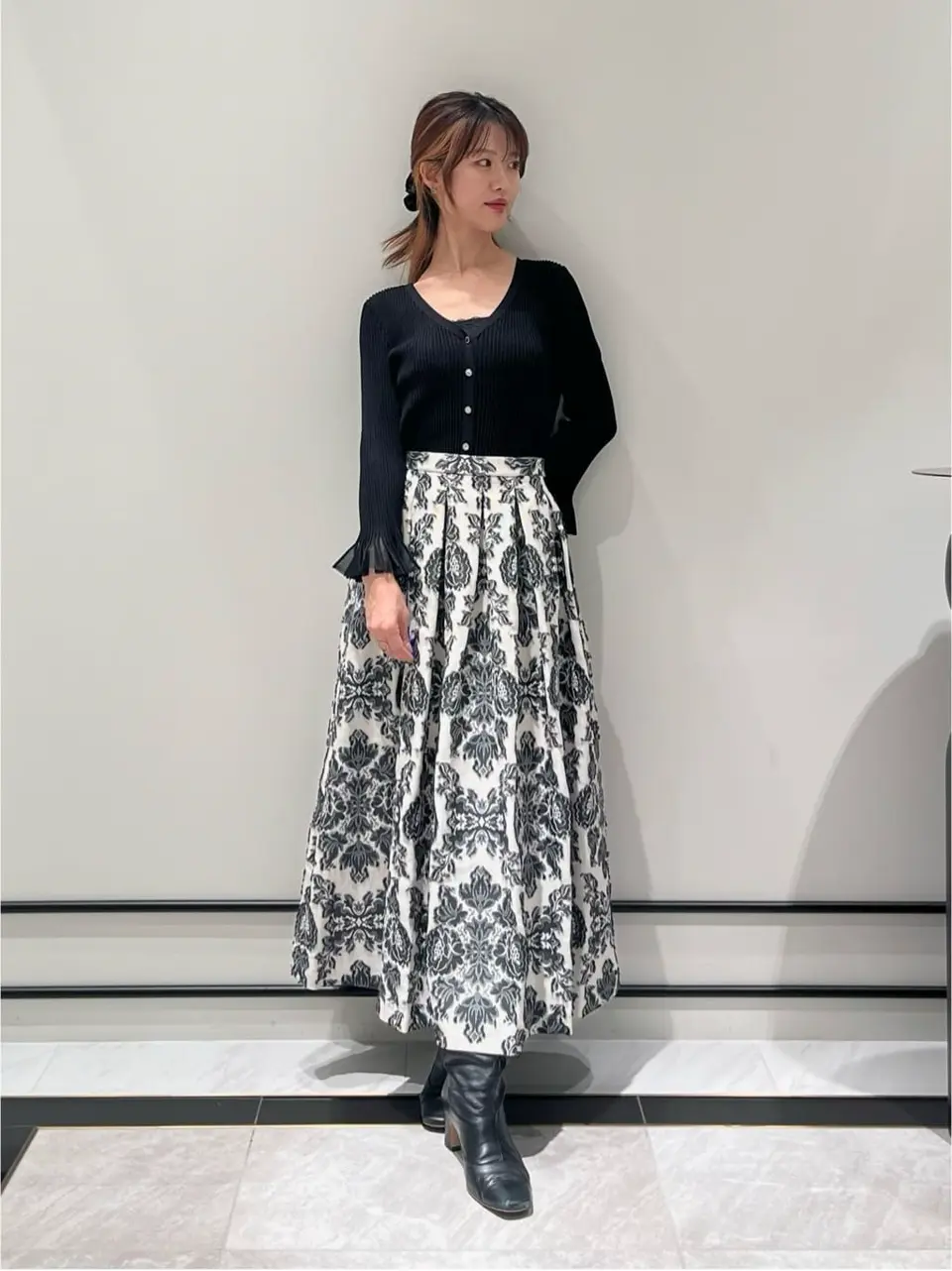 GRACE CONTINENTAL A.Kameyama コーディネート画像