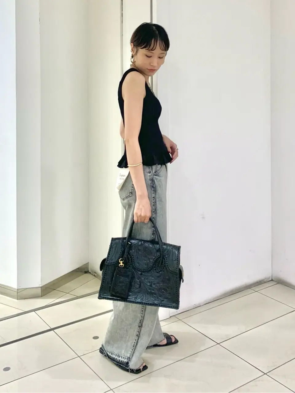 GRACE CONTINENTAL haruka iwasaki コーディネート画像