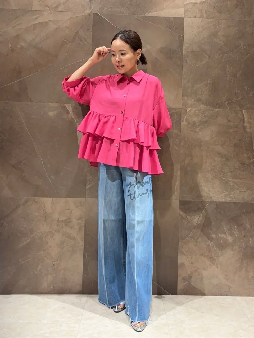 GRACE CONTINENTAL 穐山　香織 コーディネート画像