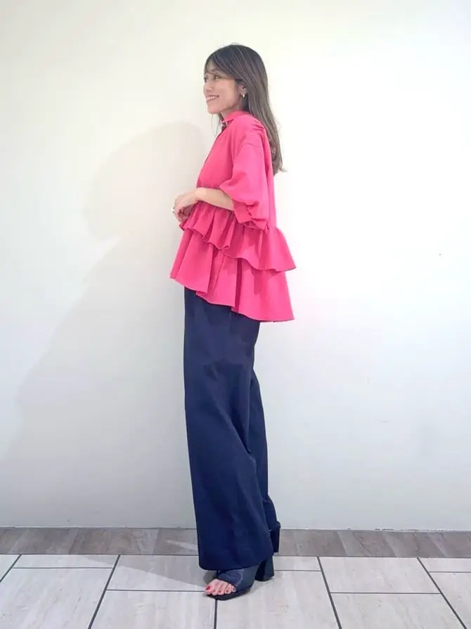 GRACE CONTINENTAL yukimi yonee コーディネート画像