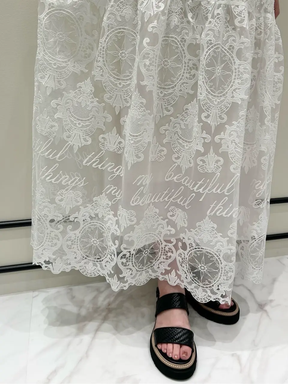 GRACE CONTINENTAL Taura コーディネート画像