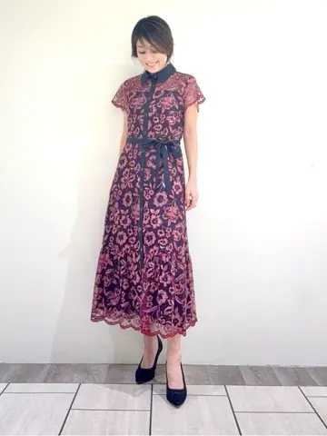 GRACE CONTINENTAL yukimi yonee コーディネート画像