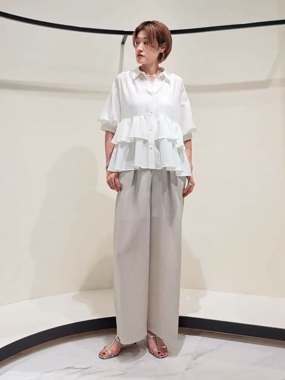 GRACE CONTINENTAL 今野　志保 コーディネート画像