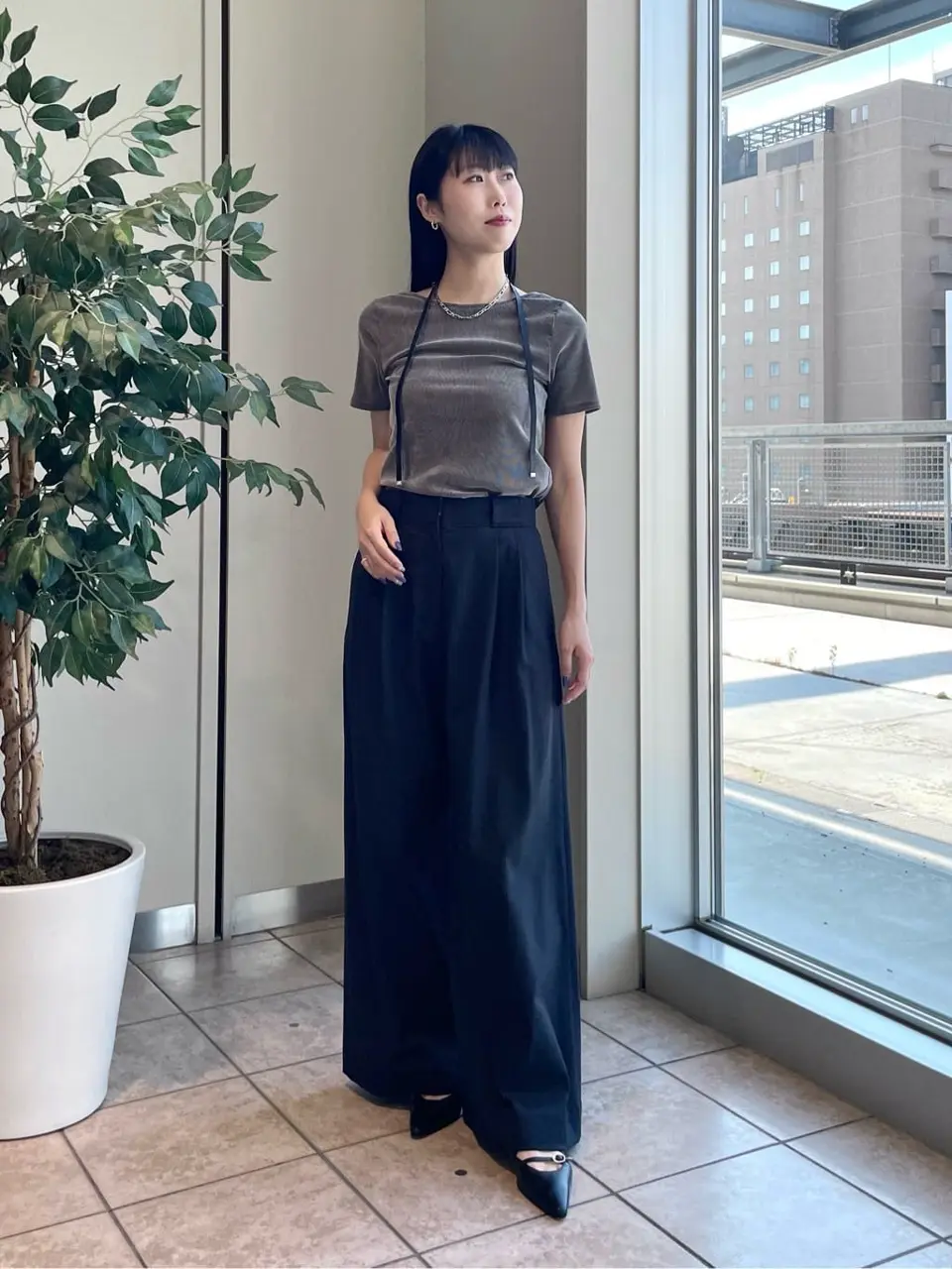 GRACE CONTINENTAL 端場　わかな コーディネート画像