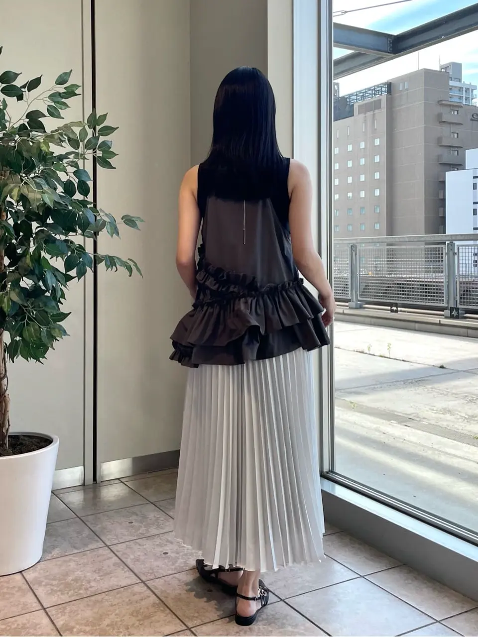 GRACE CONTINENTAL 端場　わかな コーディネート画像