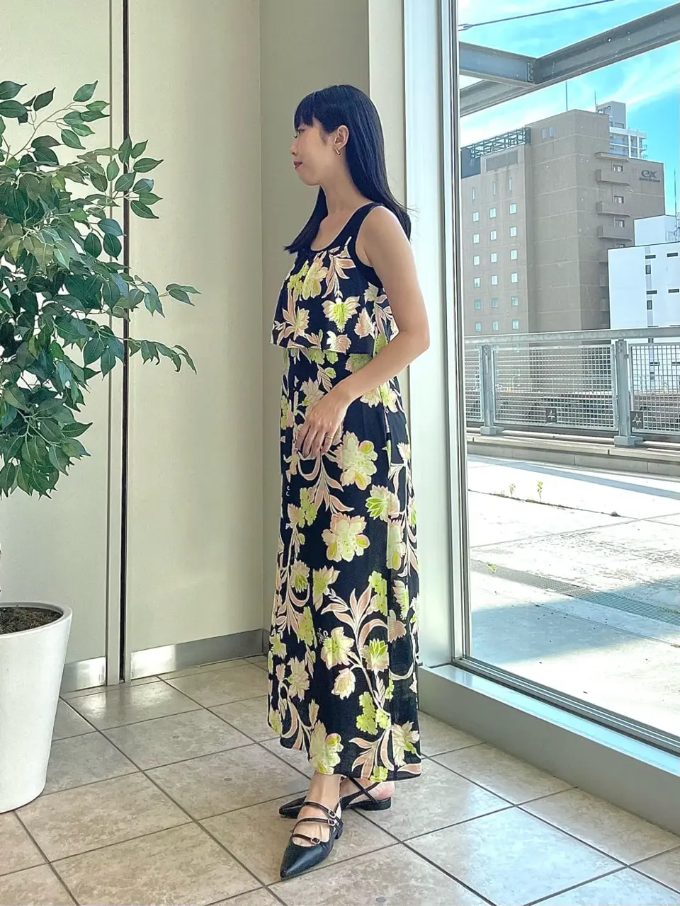 GRACE CONTINENTAL 端場　わかな コーディネート画像