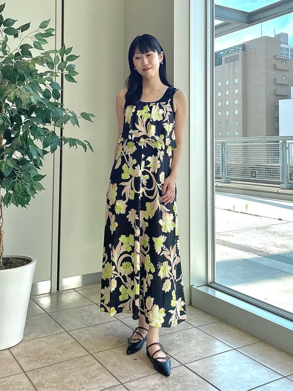 GRACE CONTINENTAL 端場　わかな コーディネート画像