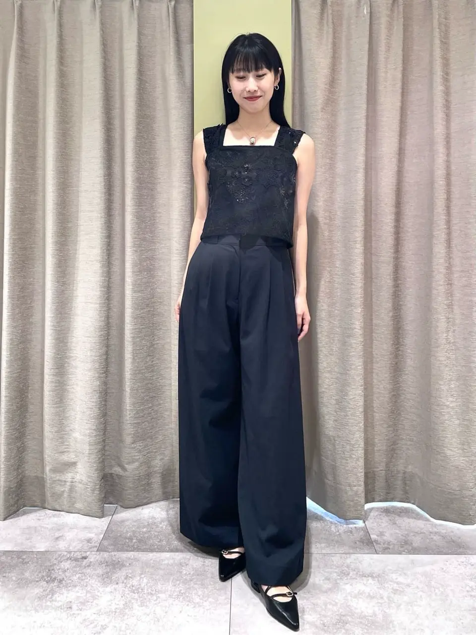 GRACE CONTINENTAL 端場　わかな コーディネート画像