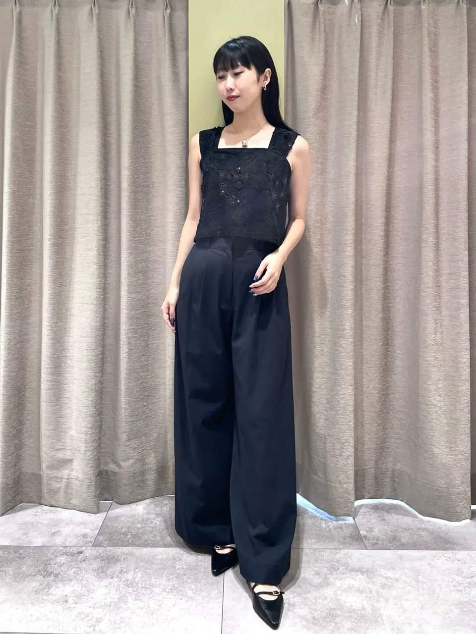 GRACE CONTINENTAL 端場　わかな コーディネート画像