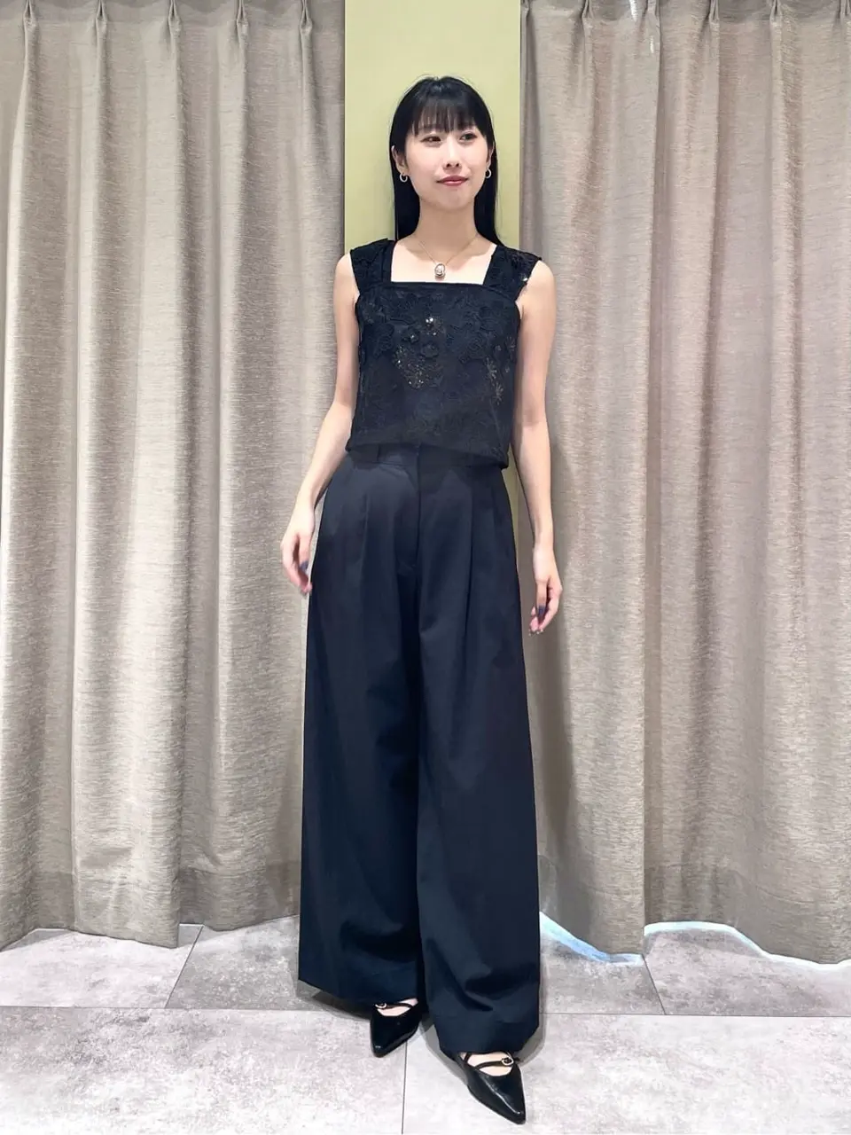 GRACE CONTINENTAL 端場　わかな コーディネート画像