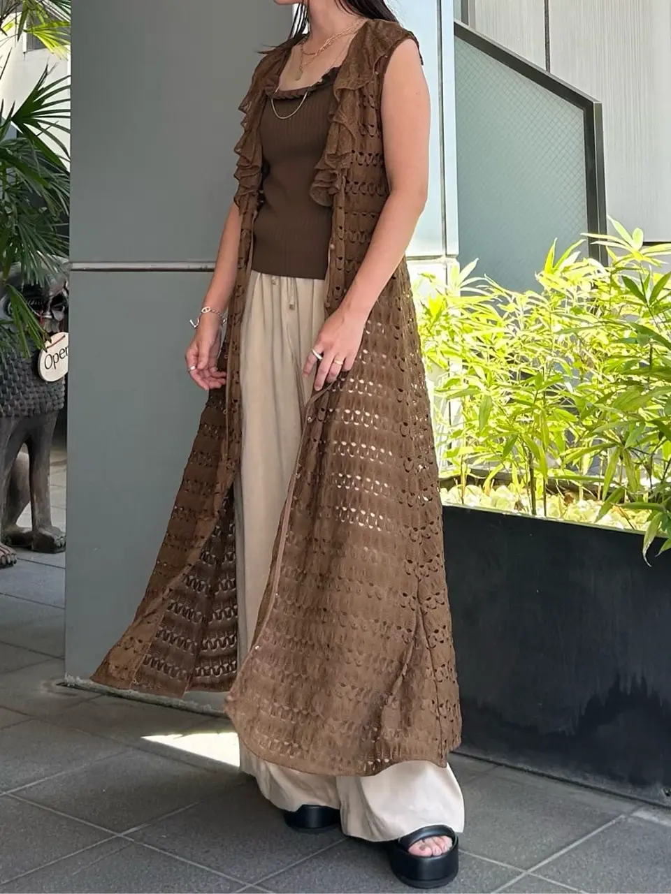 GRACE CONTINENTAL 古川温子 コーディネート画像